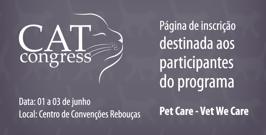 CAT Congress SP 2018 - Pet Care